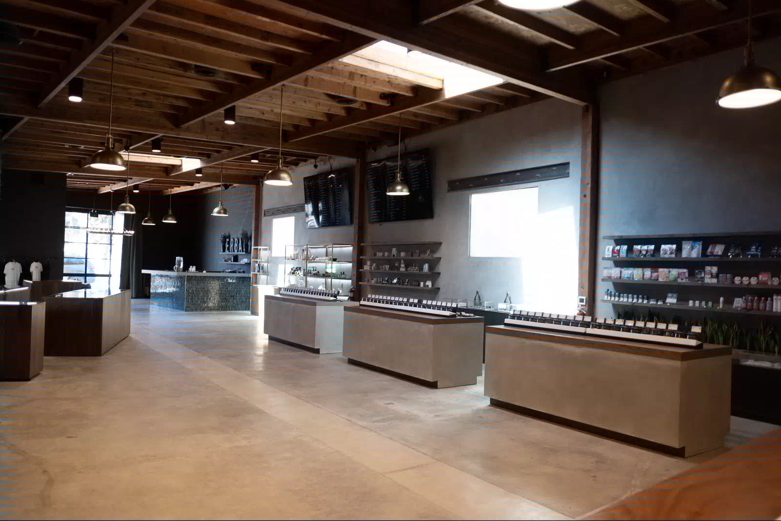 Inside the ERBA dispensary on Sawtelle