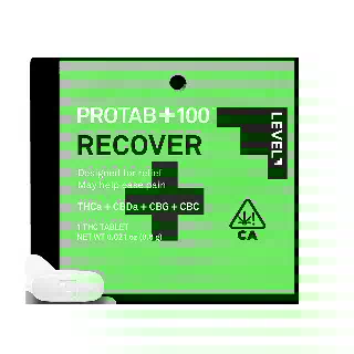 PROTAB+ RECOVER [1pk] (40mg THCa/40mg CBDa/10mg CBG/10mg CBC)