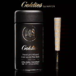 FKAFL Goldies Infused Pre-Rolls 5-Pack [3g] by Maven
