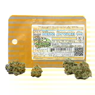Blue Dream- Sun Grown Flower by Eighth Brother