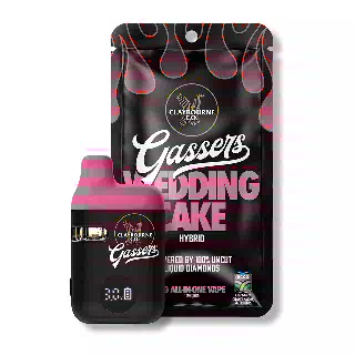 Wedding Cake  (1g) - Gassers All-In-One Liquid Diamonds Vape by Claybourne