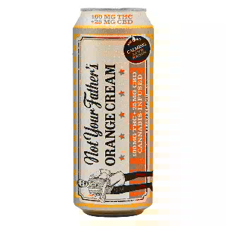 4:1 Orange Cream [16oz] (100mg THC/25mg CBD) by Not Your Father's