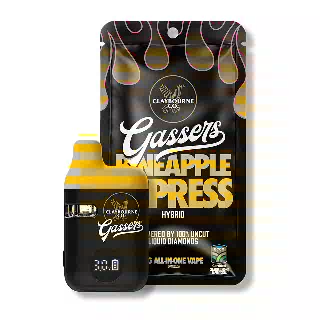 Pineapple Express  (1g) - Gassers All-In-One Liquid Diamonds Vape by Claybourne