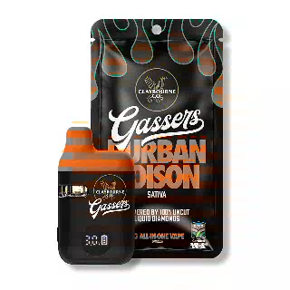 Durban Poison (1g) - Gassers All-In-One Liquid Diamonds Vape by Claybourne