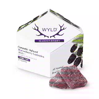 Marionberry Indica Enhanced Gummies (100mg THC) by WYLD
