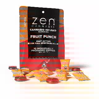 Fruit Punch - Sativa [10pk] (100mg)
