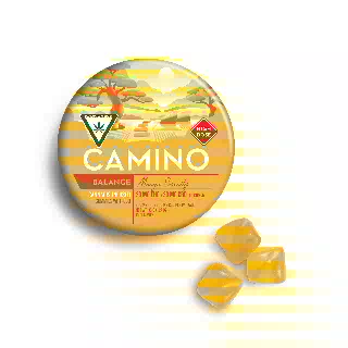 1:1 'Serenity' Mango [20pk] (200mg CBD/200mg THC) by Camino