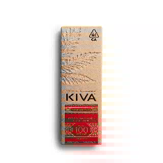 Peppermint Bark Dark Chocolate (100mg THC) by KIVA