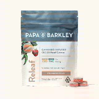 20:1 Strawberry Peach Releaf [20pk] (400mg CBD/20mg THC)