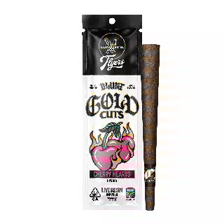 Cherry Hearts (1.5g) - Flyers Gold Cuts Live Resin Infused Blunt