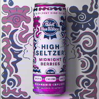 Midnight Berries (10mg THC/3mg CBN/2mg CBD) by Pabst Blue Ribbon