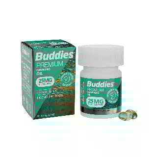 25mg THC Capsules 40pk (1000mg)