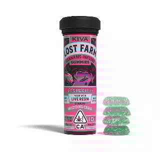 Raspberry x Wedding Cake [10pk] (100mg) by Lost Farm