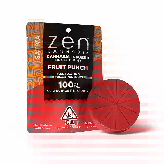 Fruit Punch - Sativa [1pk] (100mg)