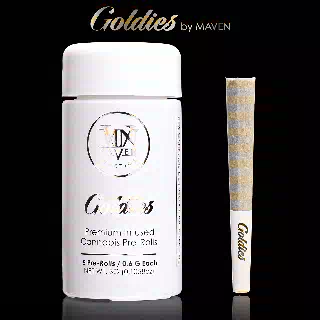 BluZangria Goldies Infused Pre-Rolls 5-Pack [3g] by Maven