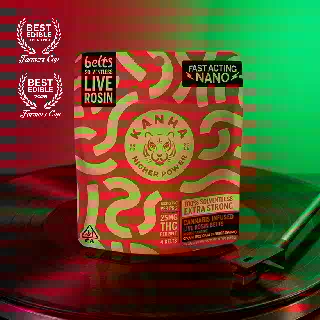 Cherry Limeade Live Rosin Belts - Sativa [4pk] (100mg)