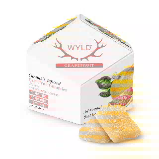 Grapefruit 1:1:1 CBG:CBC + Sativa Enhanced Gummies | 100mg THC:CBG:CBC by WYLD
