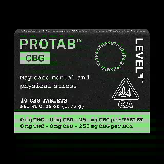 CBG 10pk 250mg by LEVEL