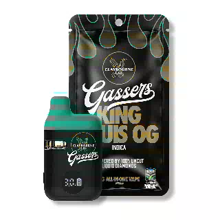 King Louis OG  (1g) - Gassers All-In-One Liquid Diamonds Vape by Claybourne