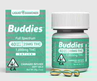 25MG SATIVA  LIQUID DIAMONDS CAPSULE 40PK
