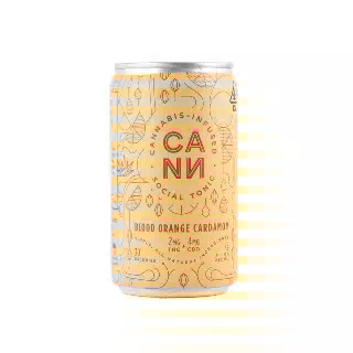 Blood Orange Cardamom [6pk] (24mg CBD/12mg THC) by Cann